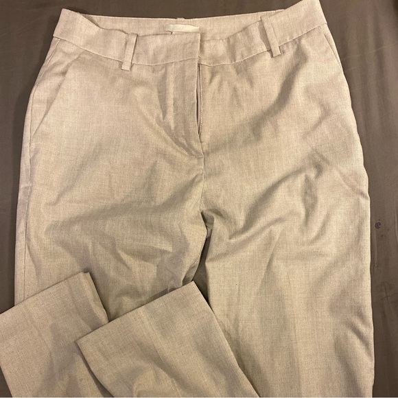 H&M grey business straight leg pants - Picture 1 of 1